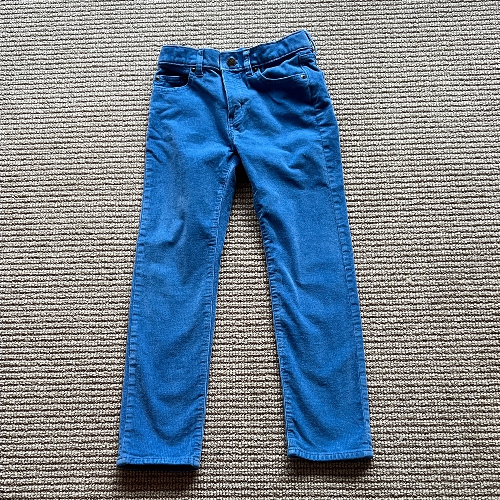 Crewcuts Vibrant Blue Stretch Pants size 8